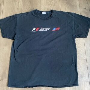 Formula 1 Grand Prix Black Men's T-Shirt Size XL